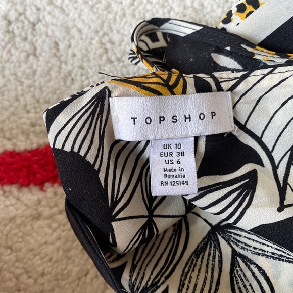 Topshop Ruffle Tank Jumpsuit Sz6 - Picture 3 of 9